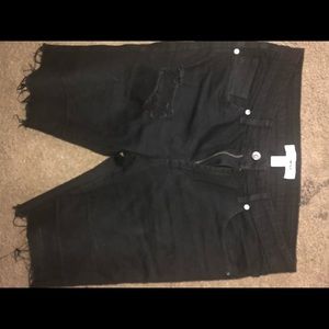 Fashion nova jean shorts